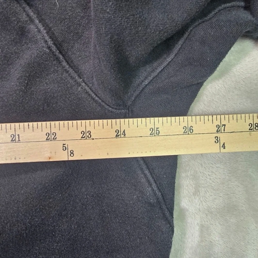 Nike Tech Fleece Full Zip Hoodie Mens XL Black Raglan Sleeve Sweatshirt